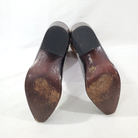 Vtg FRYE Womens Brown Suede Leather Riding Boots - Picture 8 of 12